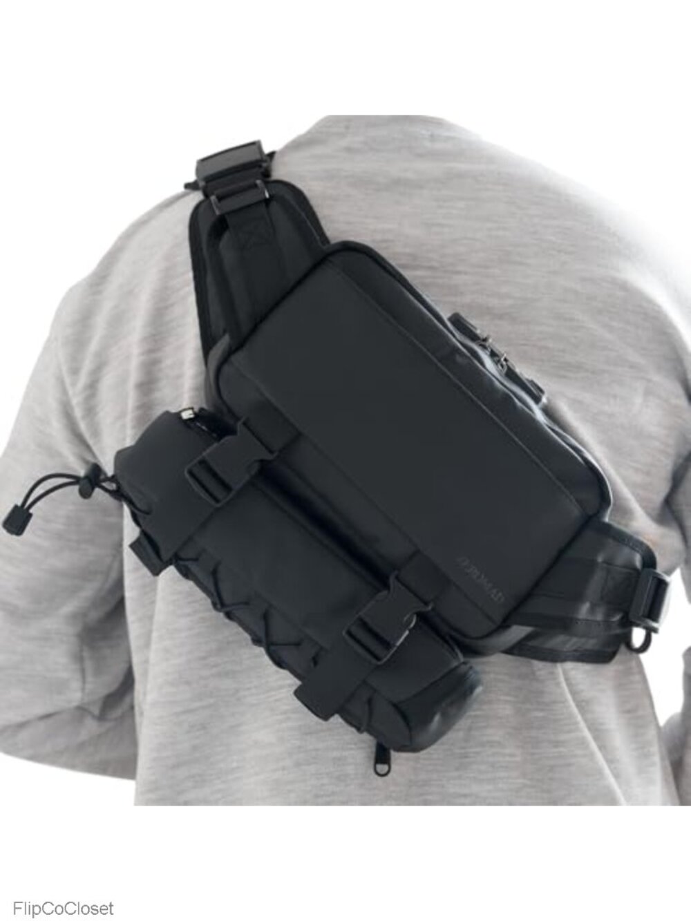 Anti-Theft Sling Crossbody Bag TSA Lock Water Resistant Travel 6L